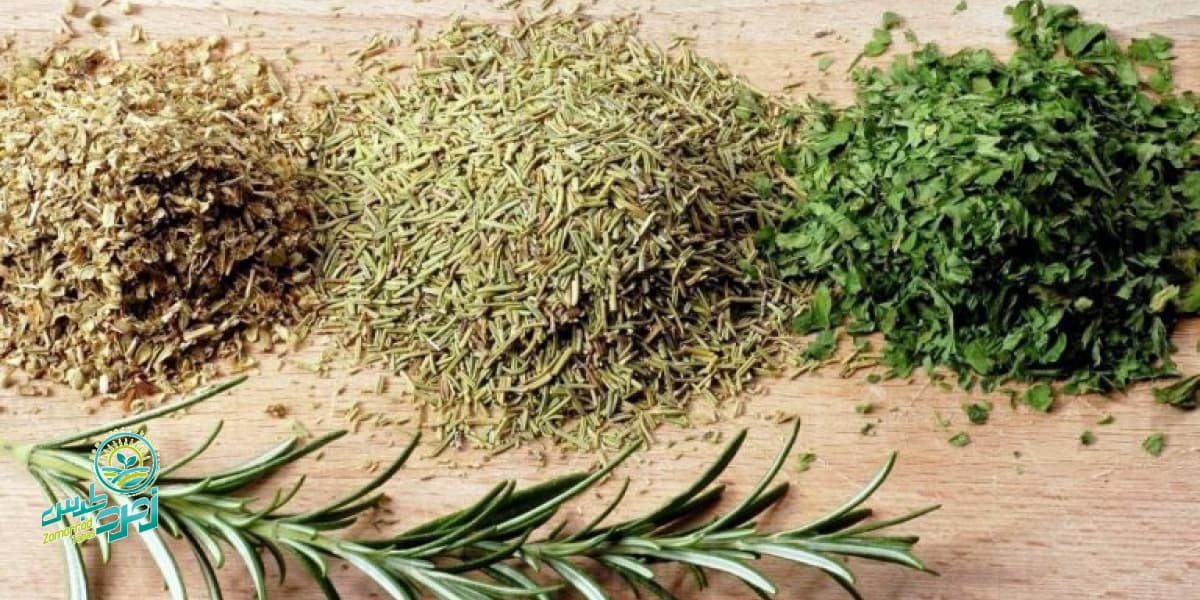 سبزی خشک برای کتلت خانگی