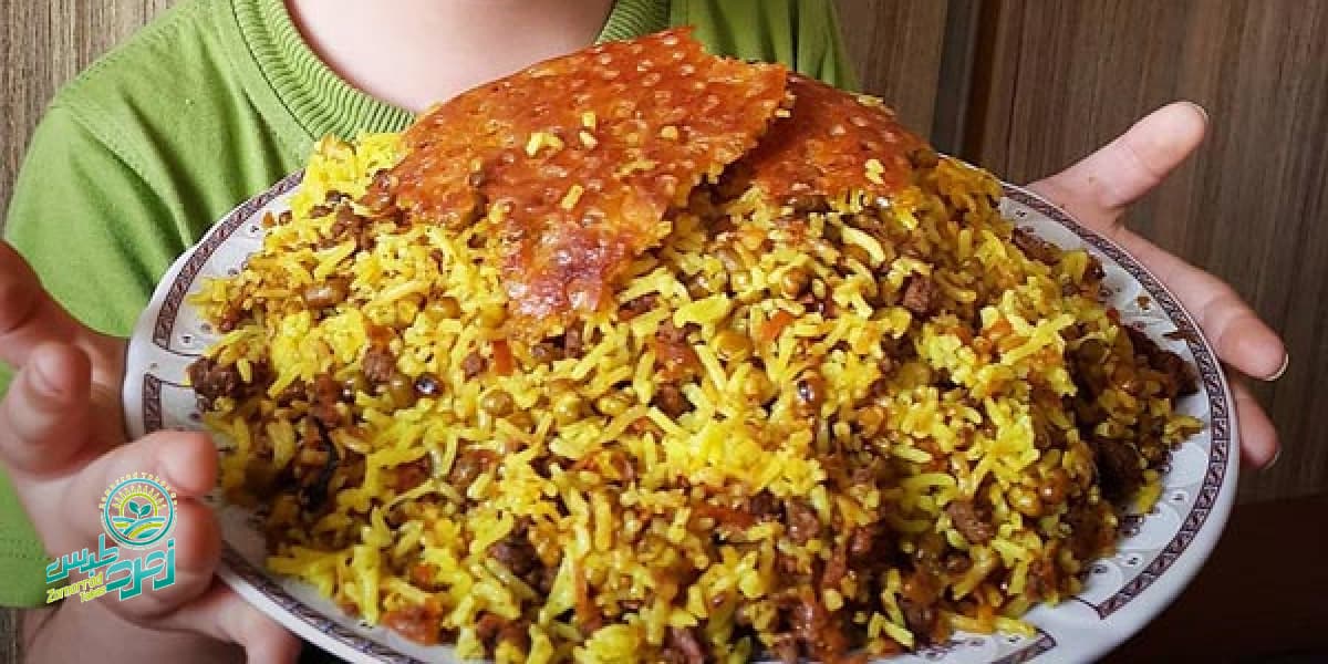 طرز تهیه ماش پلو با شوید خشک